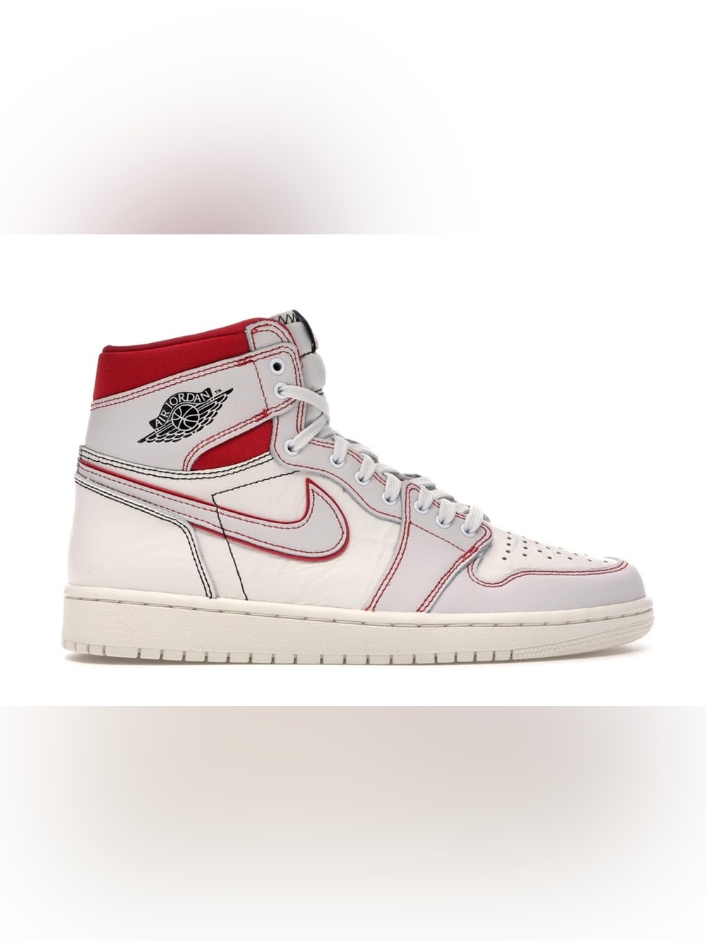Jordan 1 Retro High Phantom Gym Red - Size 9.5M